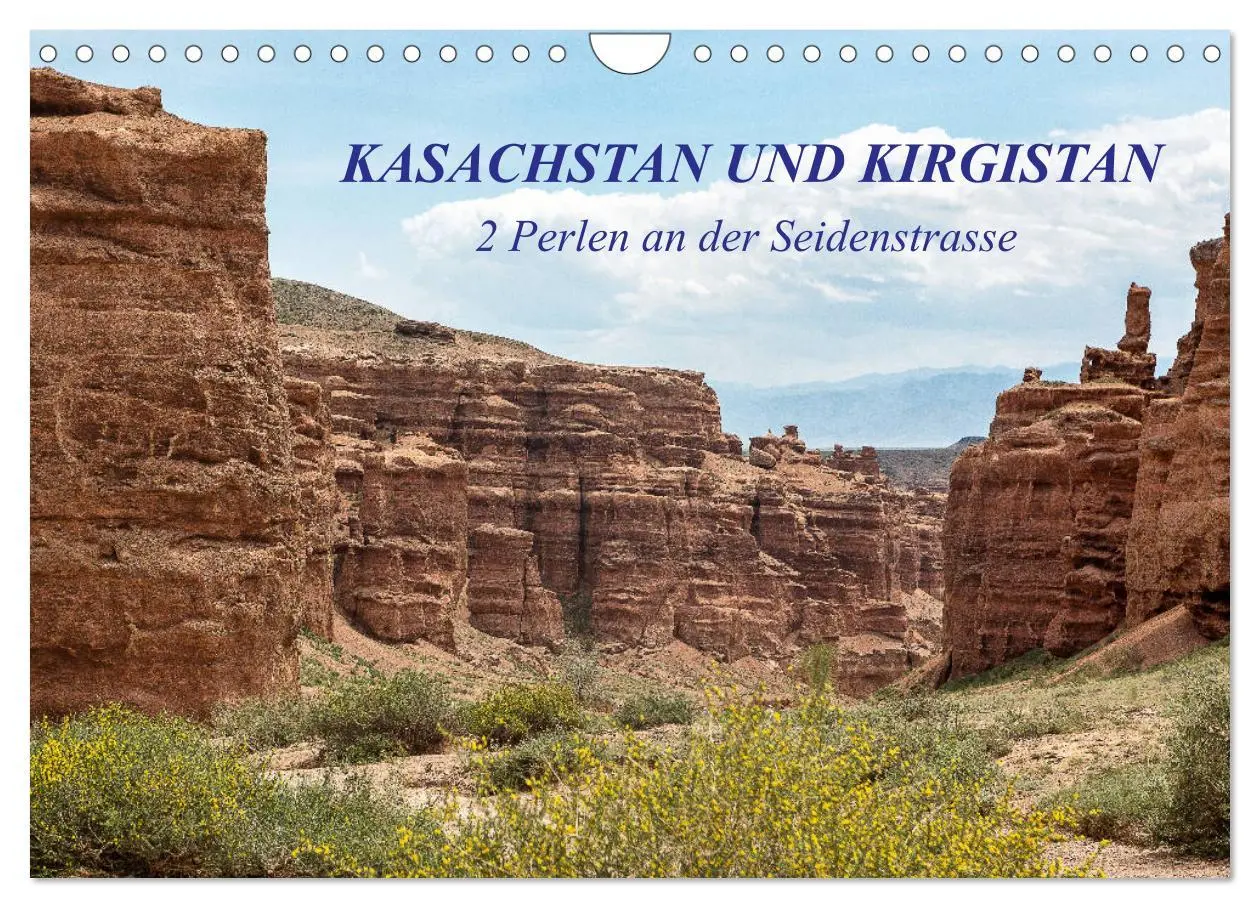 Cover: 9783457751671 | Kasachstan und Kirgistan (Wandkalender 2026 DIN A4 quer), CALVENDO...