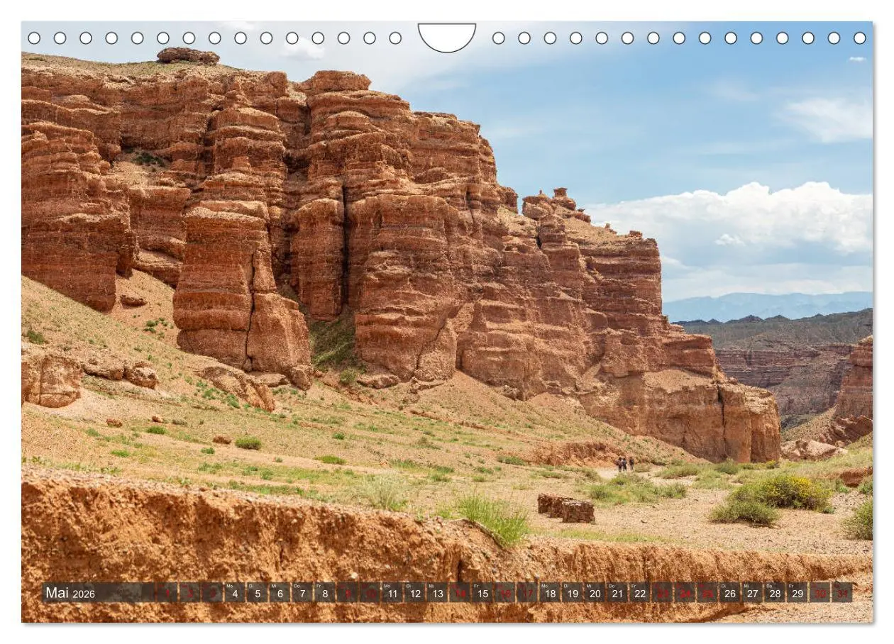 Bild: 9783457751671 | Kasachstan und Kirgistan (Wandkalender 2026 DIN A4 quer), CALVENDO...