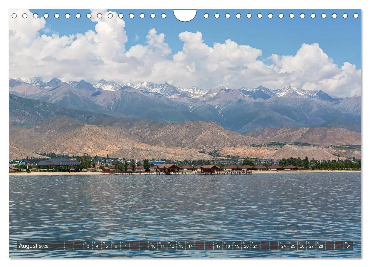 Bild: 9783457751671 | Kasachstan und Kirgistan (Wandkalender 2026 DIN A4 quer), CALVENDO...