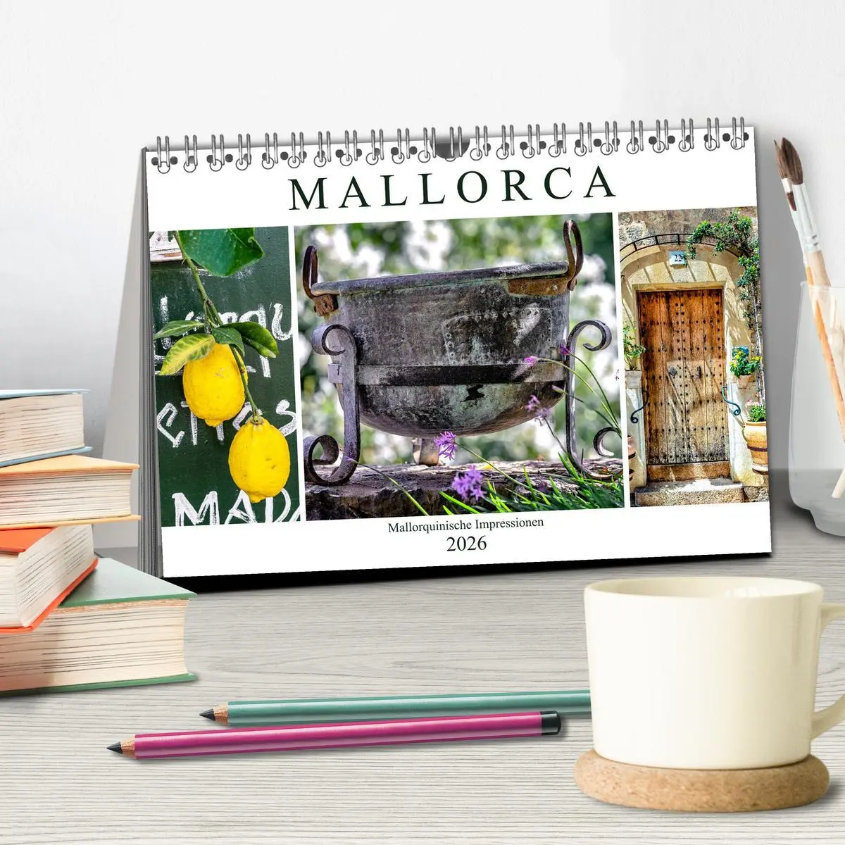 Bild: 9783457821671 | Mallorca - Mallorquinische Impressionen (Tischkalender 2026 DIN A5...