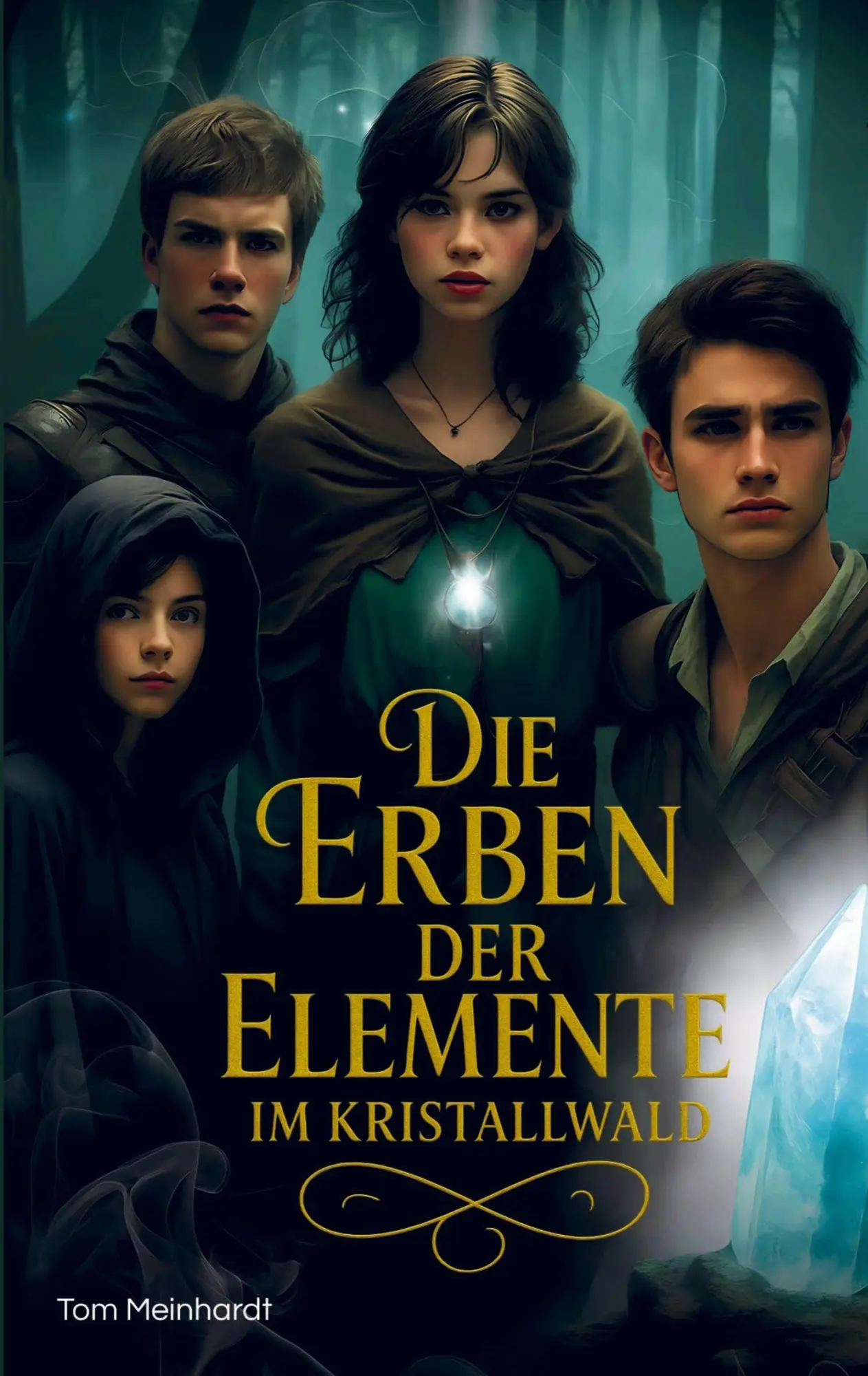 Cover: 9789403831671 | Die Erben der Elemente im Kristallwald | Ein Jugend Fantasy Roman