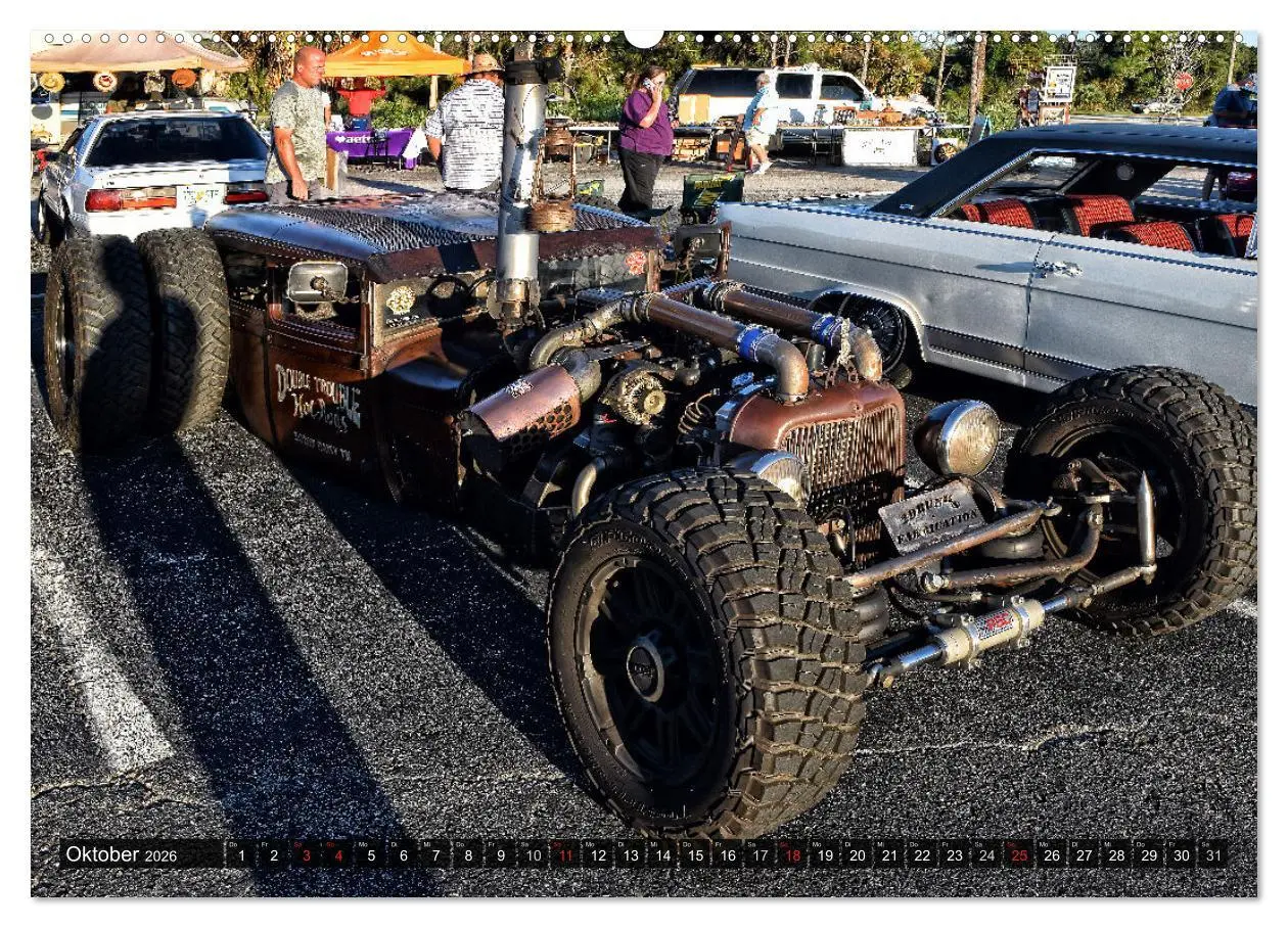 Bild: 9783457981771 | American Hot Rod (Wandkalender 2026 DIN A2 quer), CALVENDO...