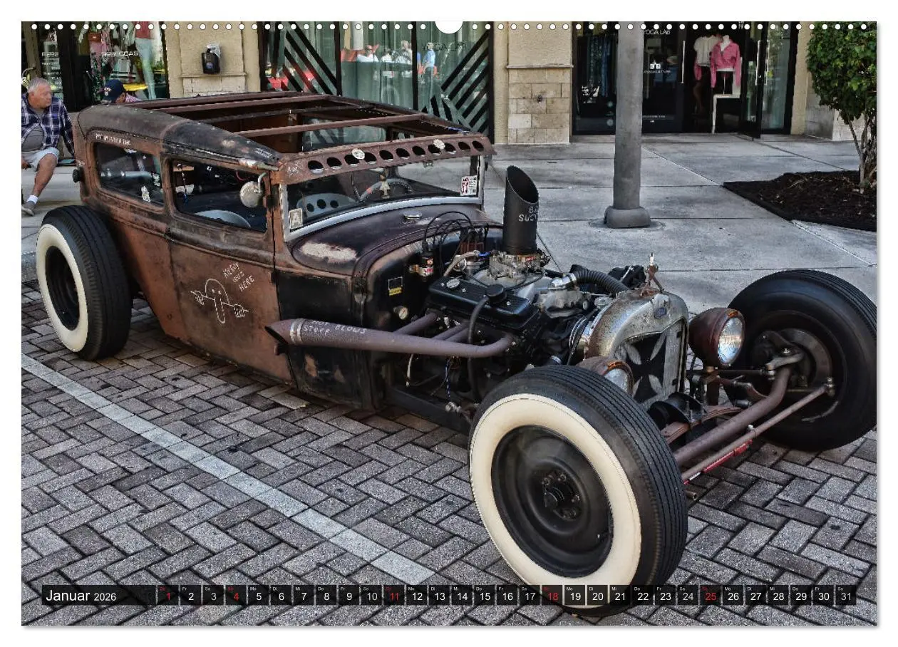 Bild: 9783457981771 | American Hot Rod (Wandkalender 2026 DIN A2 quer), CALVENDO...