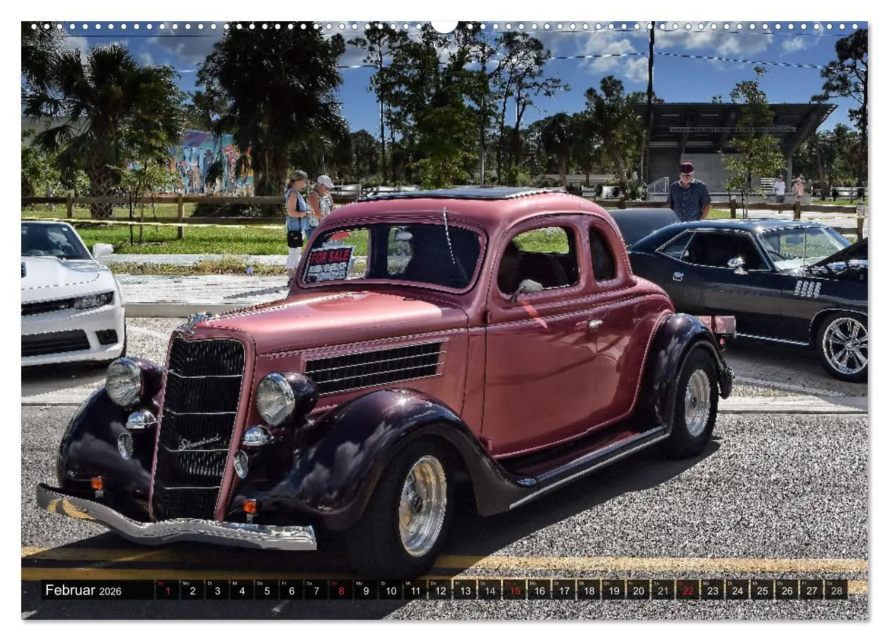 Bild: 9783457981771 | American Hot Rod (Wandkalender 2026 DIN A2 quer), CALVENDO...