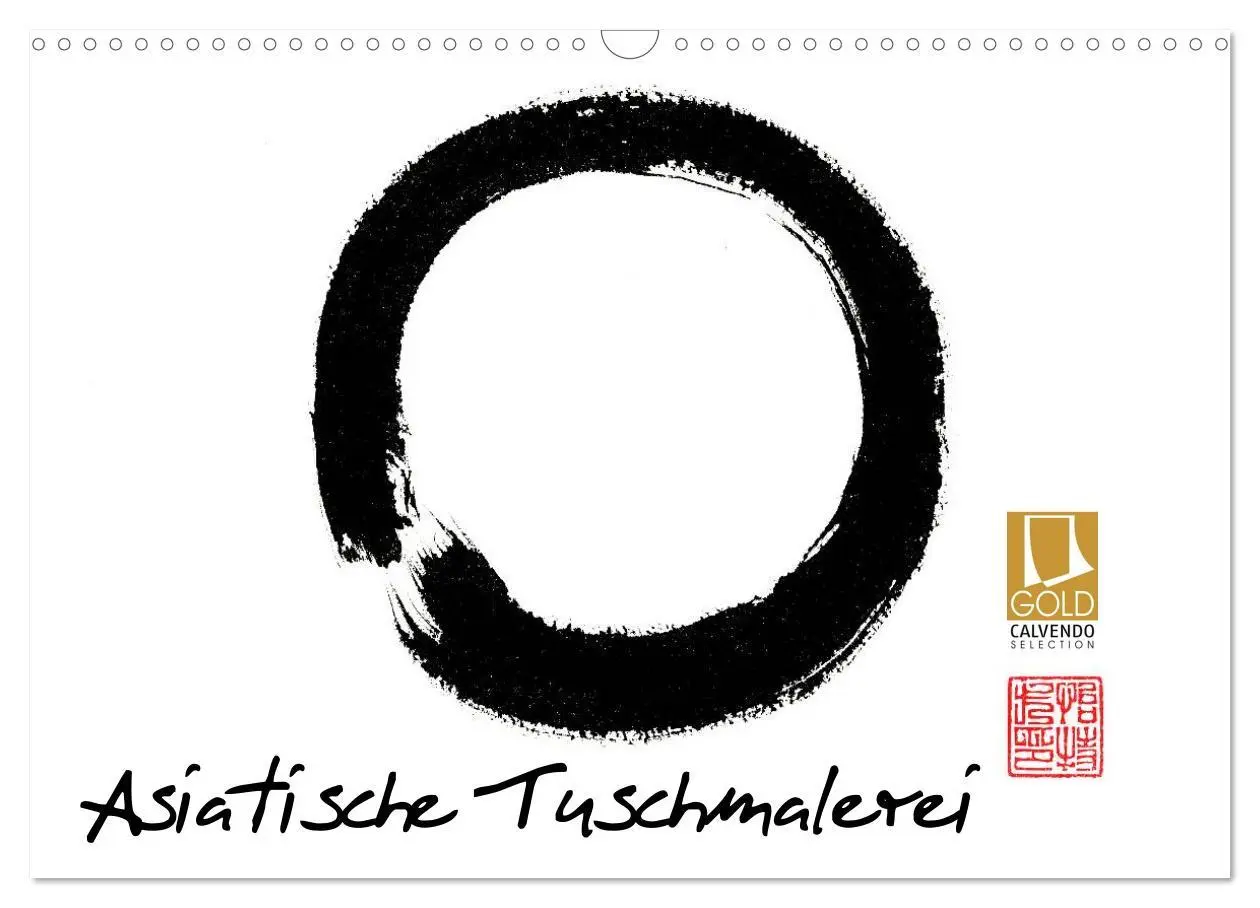 Cover: 9783516071771 | Asiatische Tuschmalerei (Wandkalender 2026 DIN A3 quer), CALVENDO...