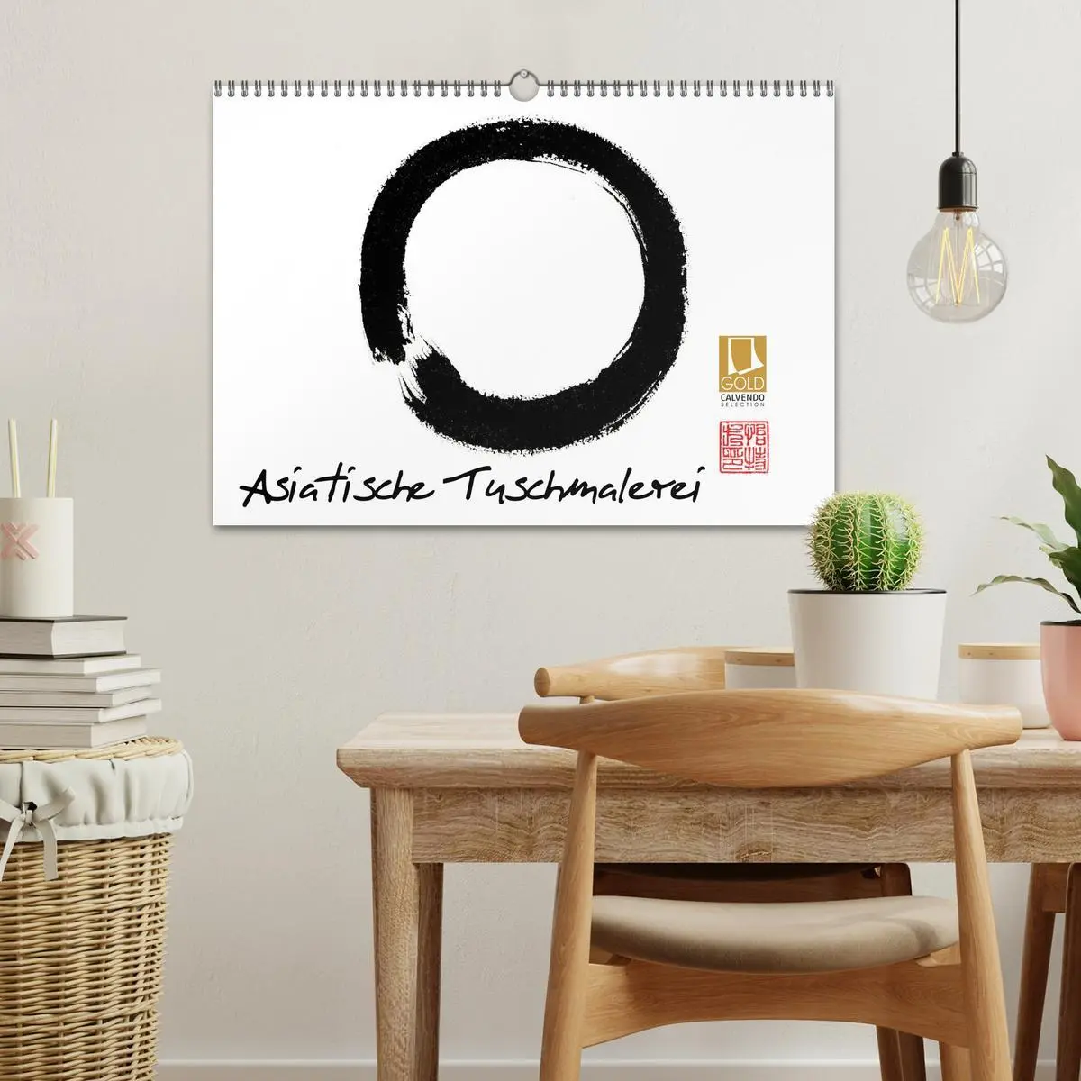 Bild: 9783516071771 | Asiatische Tuschmalerei (Wandkalender 2026 DIN A3 quer), CALVENDO...