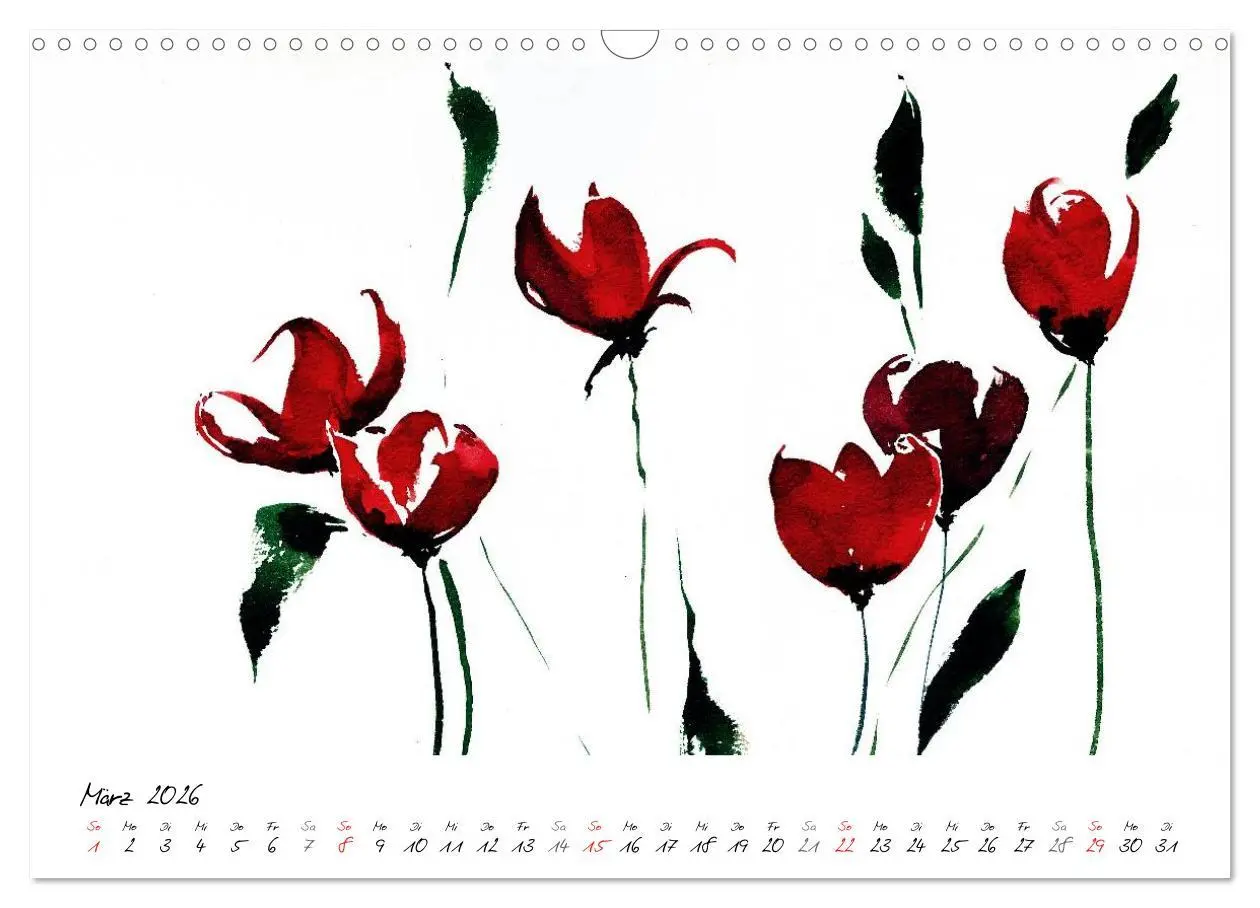 Bild: 9783516071771 | Asiatische Tuschmalerei (Wandkalender 2026 DIN A3 quer), CALVENDO...