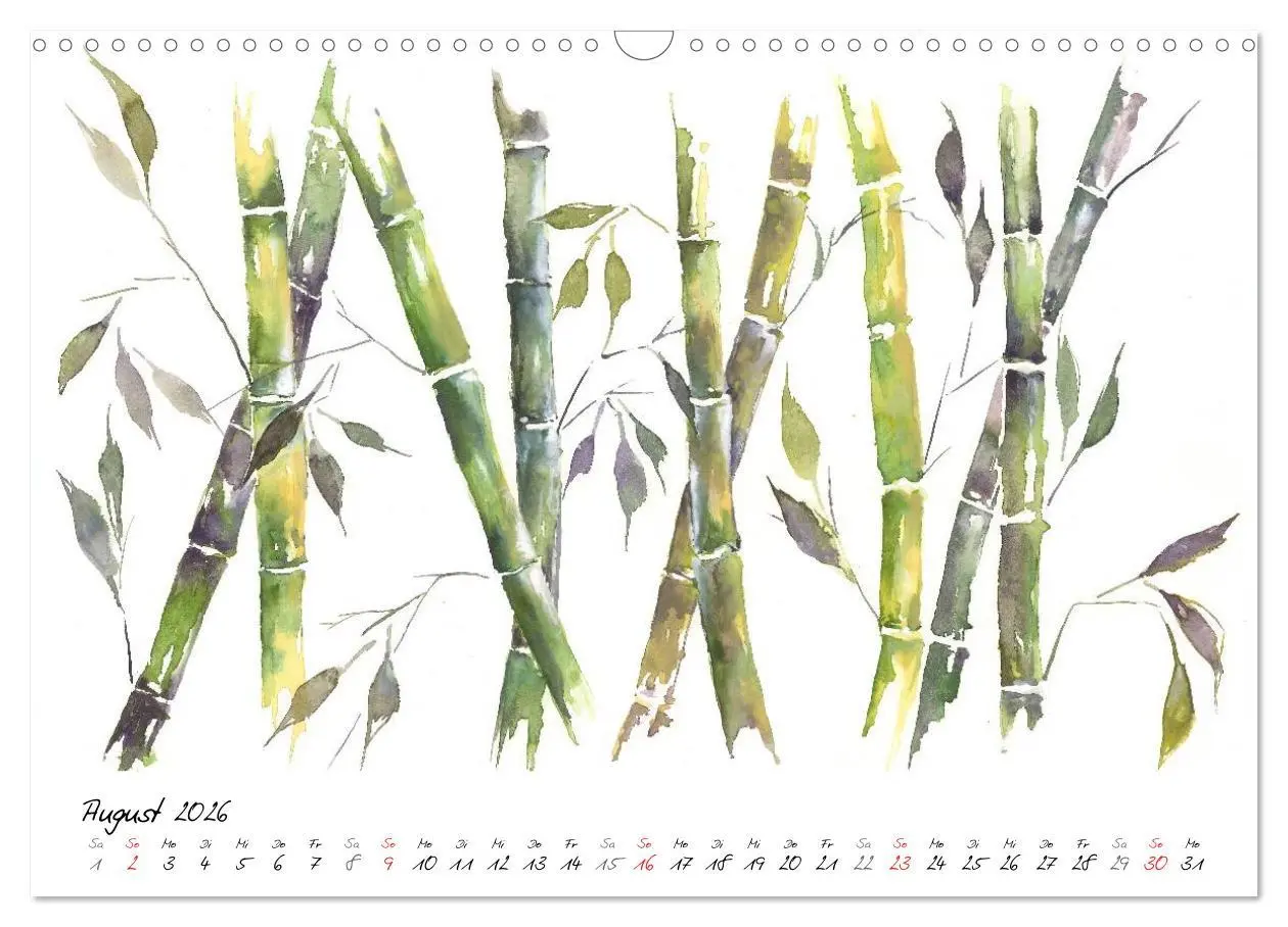 Bild: 9783516071771 | Asiatische Tuschmalerei (Wandkalender 2026 DIN A3 quer), CALVENDO...