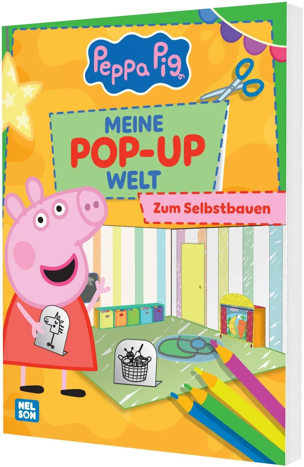 Cover: 9783845131771 | Peppa Wutz Ausmalbilder: Meine POP-UP Welt | Taschenbuch | 48 S.