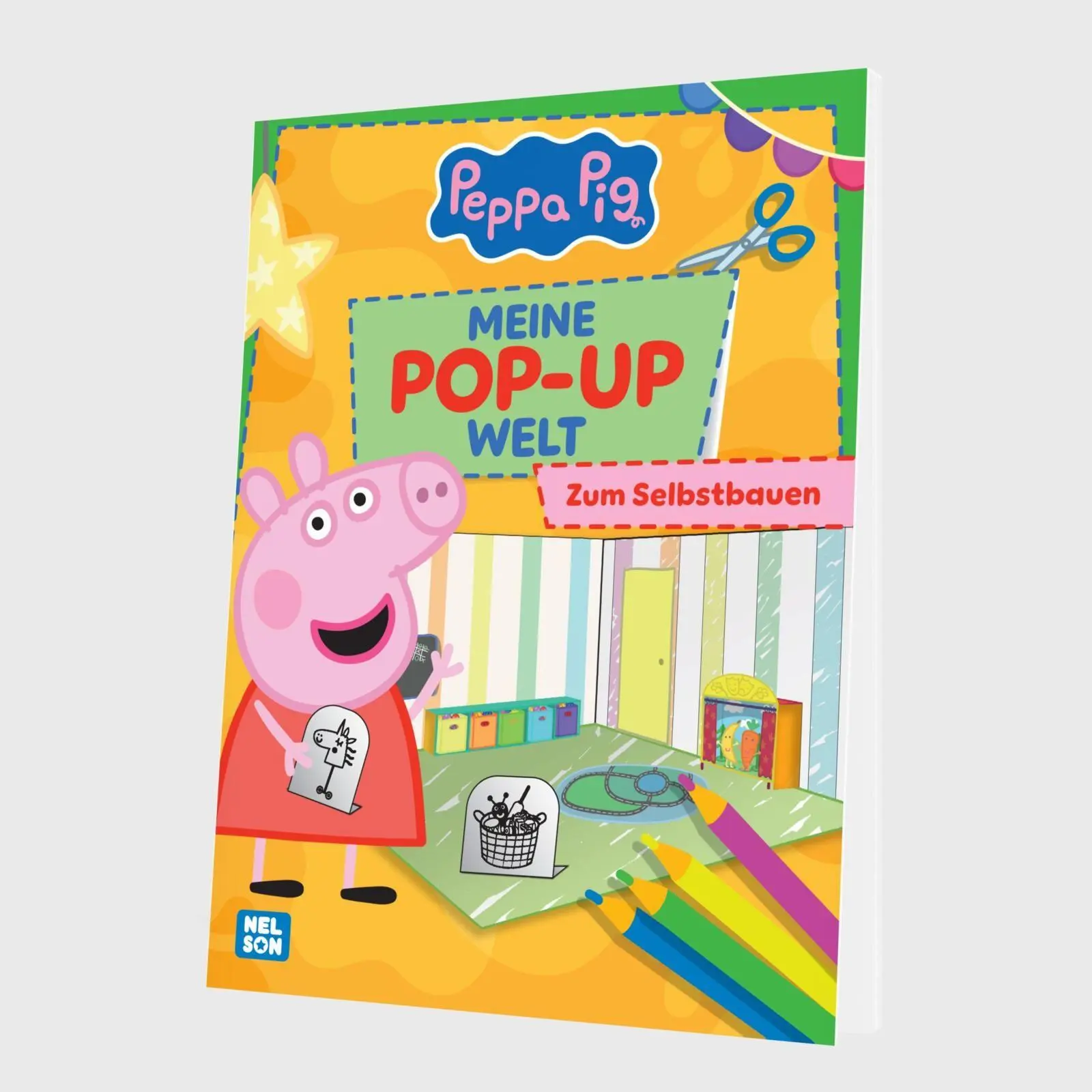 Bild: 9783845131771 | Peppa Wutz Ausmalbilder: Meine POP-UP Welt | Taschenbuch | 48 S.