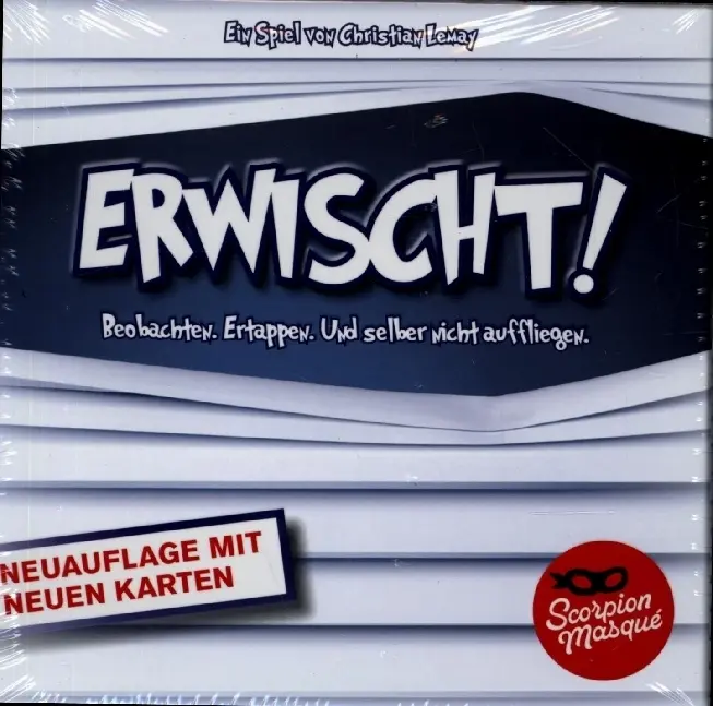 Cover: 4015566601871 | Erwischt! (Kartenspiel) | Jeder kann der nächste sein | Lemay | Spiel