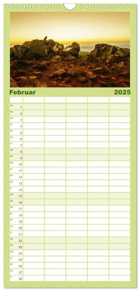 Bild: 9783457111871 | Familienplaner 2025 - Der Harz einfach magisch mit 5 Spalten...