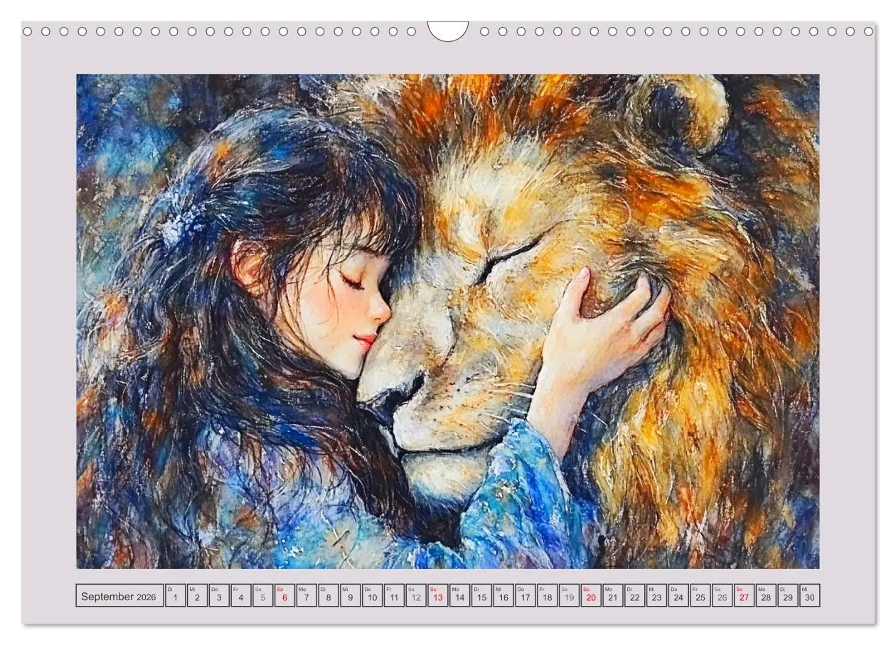 Bild: 9783457351871 | Traumwelten. Mangas mit magischen Begegnungen (Wandkalender 2026...