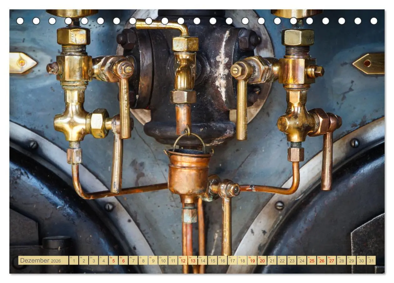Bild: 9783457661871 | Dampfmaschinen - Technik (Tischkalender 2026 DIN A5 quer), CALVENDO...