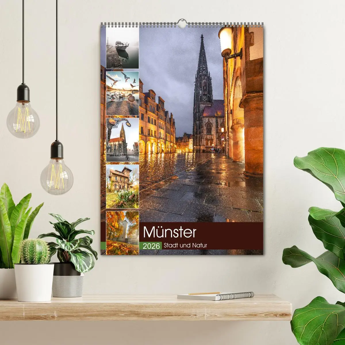 Bild: 9783516371871 | Münster - Stadt und Natur (Wandkalender 2026 DIN A2 hoch), CALVENDO...