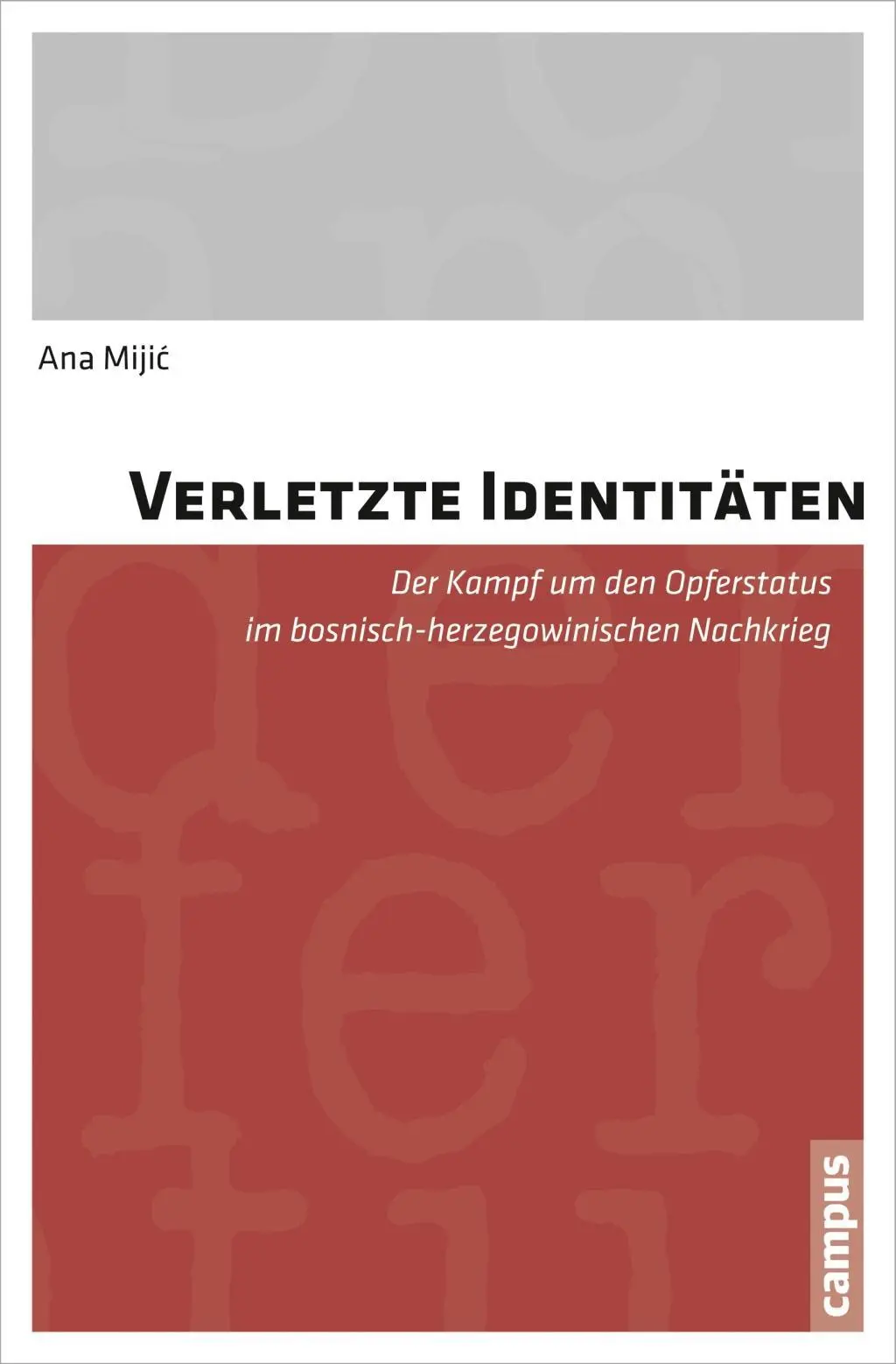 Cover: 9783593501871 | Verletzte Identitäten | Ana Mijic | Taschenbuch | 439 S. | Deutsch