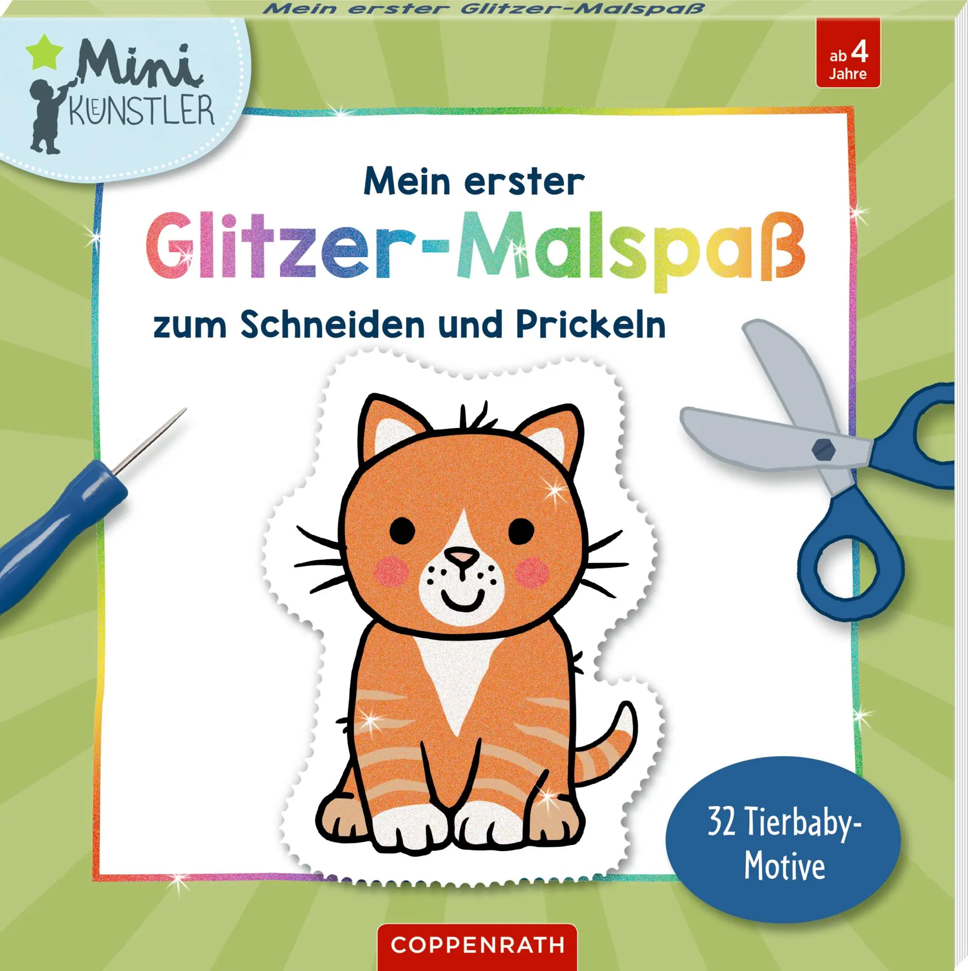 Cover: 9783649651871 | Mein erster Glitzer-Malspaß zum Schneiden und Prickeln | Taddicken