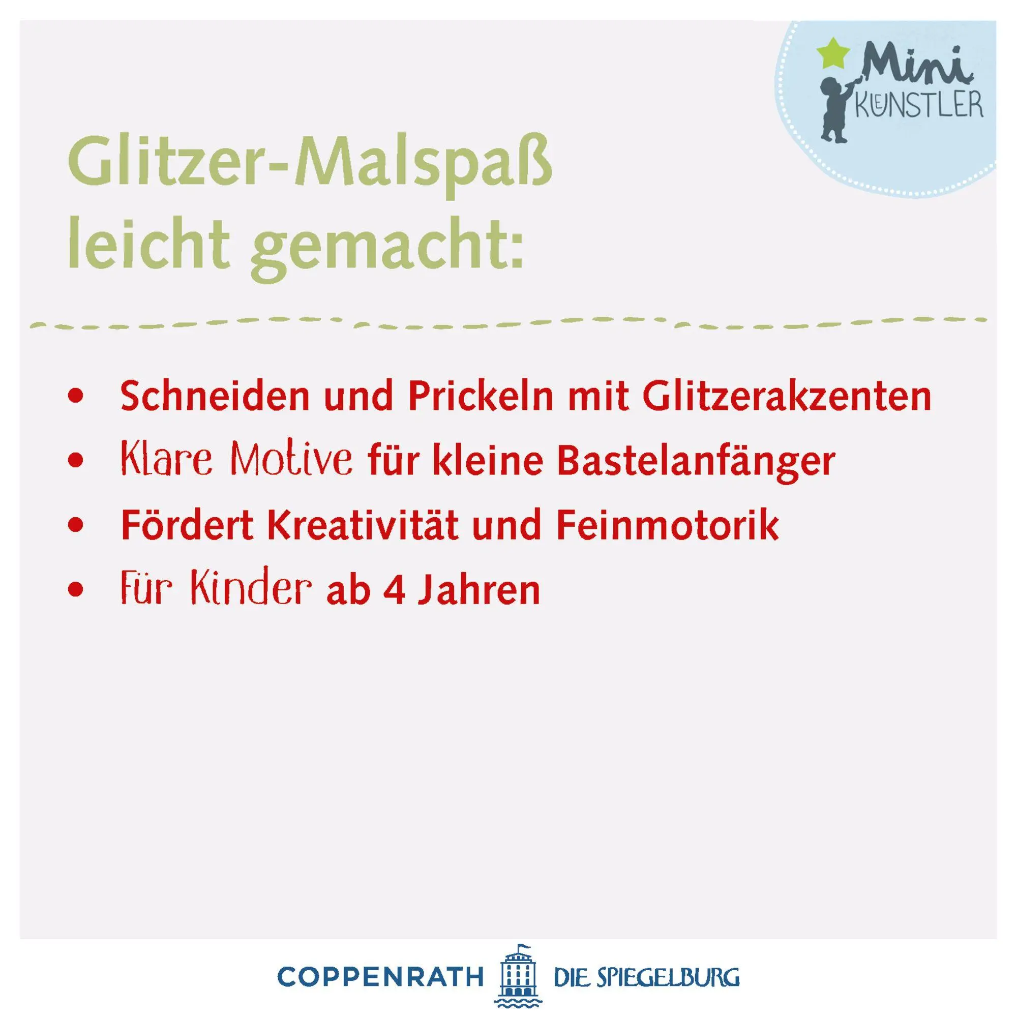 Bild: 9783649651871 | Mein erster Glitzer-Malspaß zum Schneiden und Prickeln | Taddicken