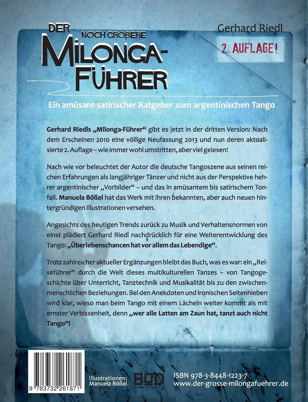 Rückseite: 9783732261871 | Der noch größere Milonga-Führer | Gerhard Riedl | Taschenbuch | 396 S.