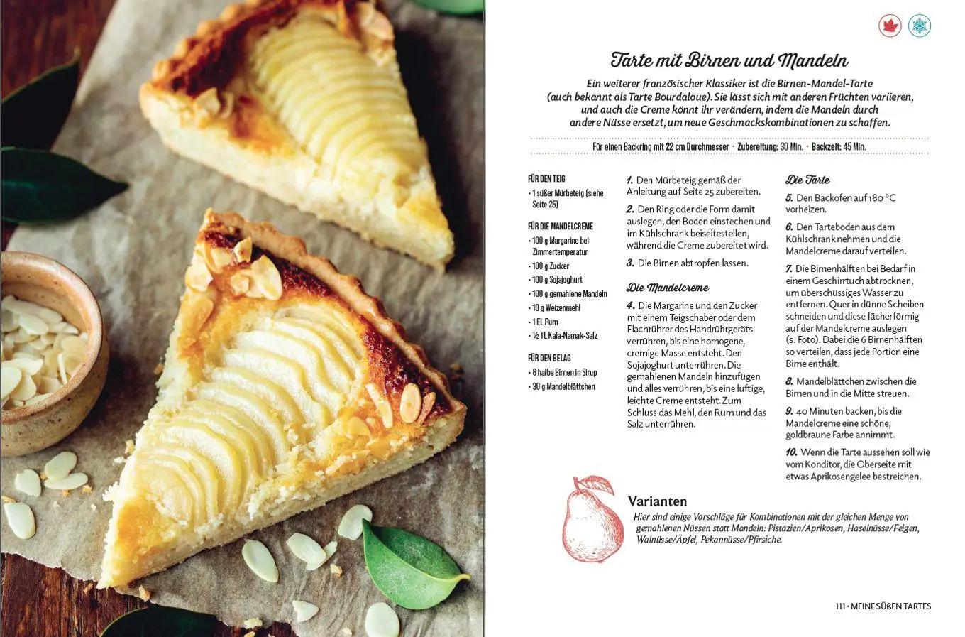 Bild: 9783799521871 | Vegane Quiches und Tartes | Herzhaft und Süß | Vanessa Fouquet | Buch