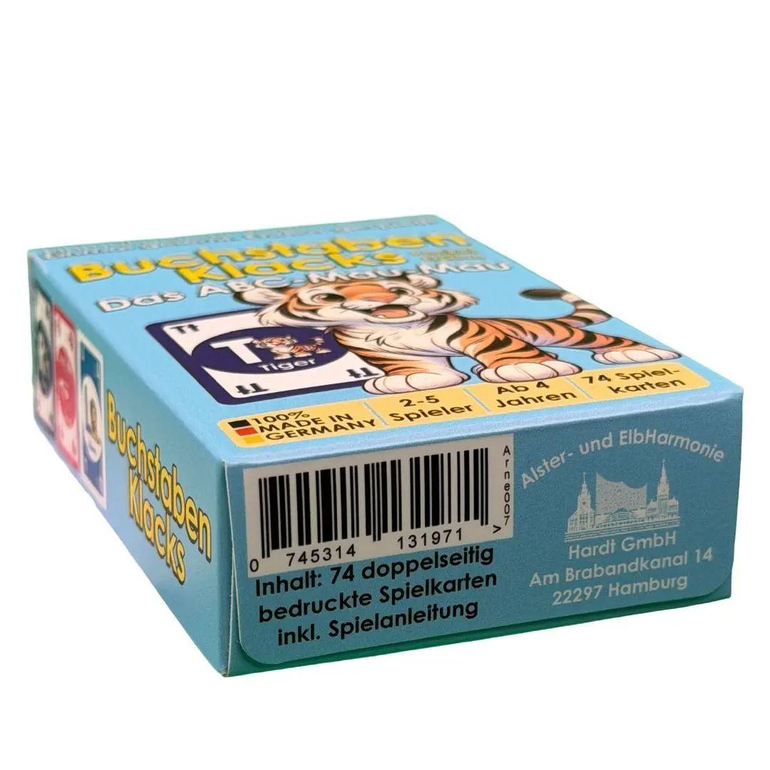 Bild: 745314131971 | Buchstaben Klacks Pocket (Tiger) | Arne Hardt (u. a.) | Spiel | 2026