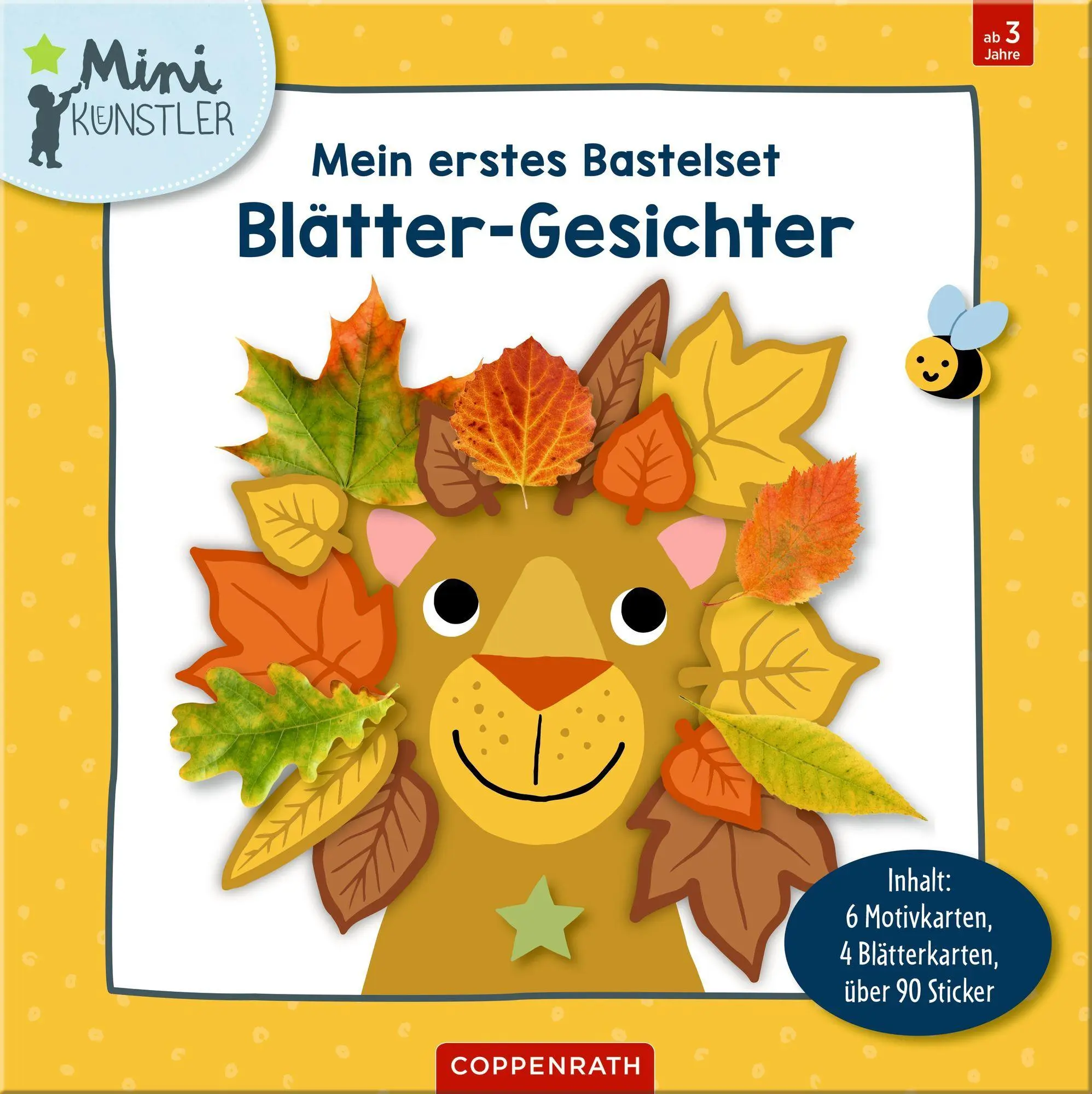 Cover: 4050003971971 | Mein erstes Bastelset - Blätter-Gesichter | Maike Taddicken | Deutsch