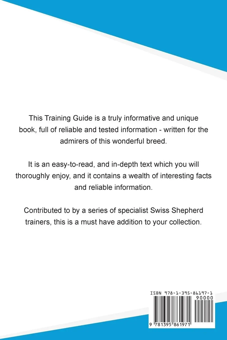 Rückseite: 9781395861971 | Swiss Shepherd (Berger Blanc Suisse) Training Guide Swiss Shepherd...