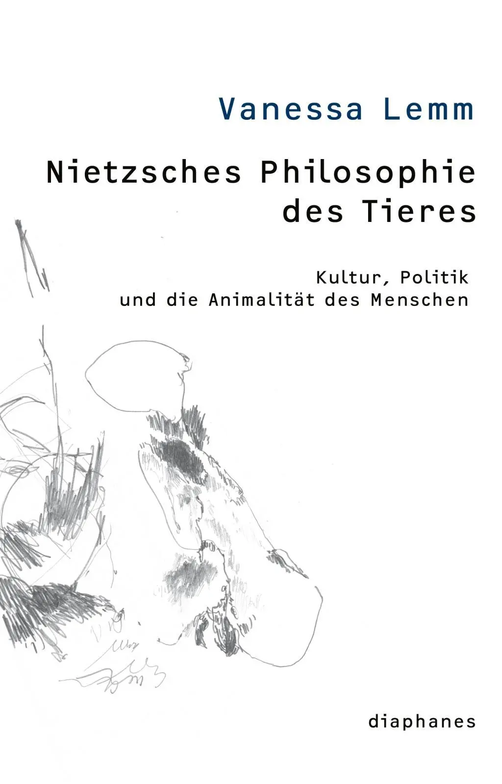 Cover: 9783037341971 | Nietzsches Philosophie des Tieres | thesen | Vanessa Lemm | Buch