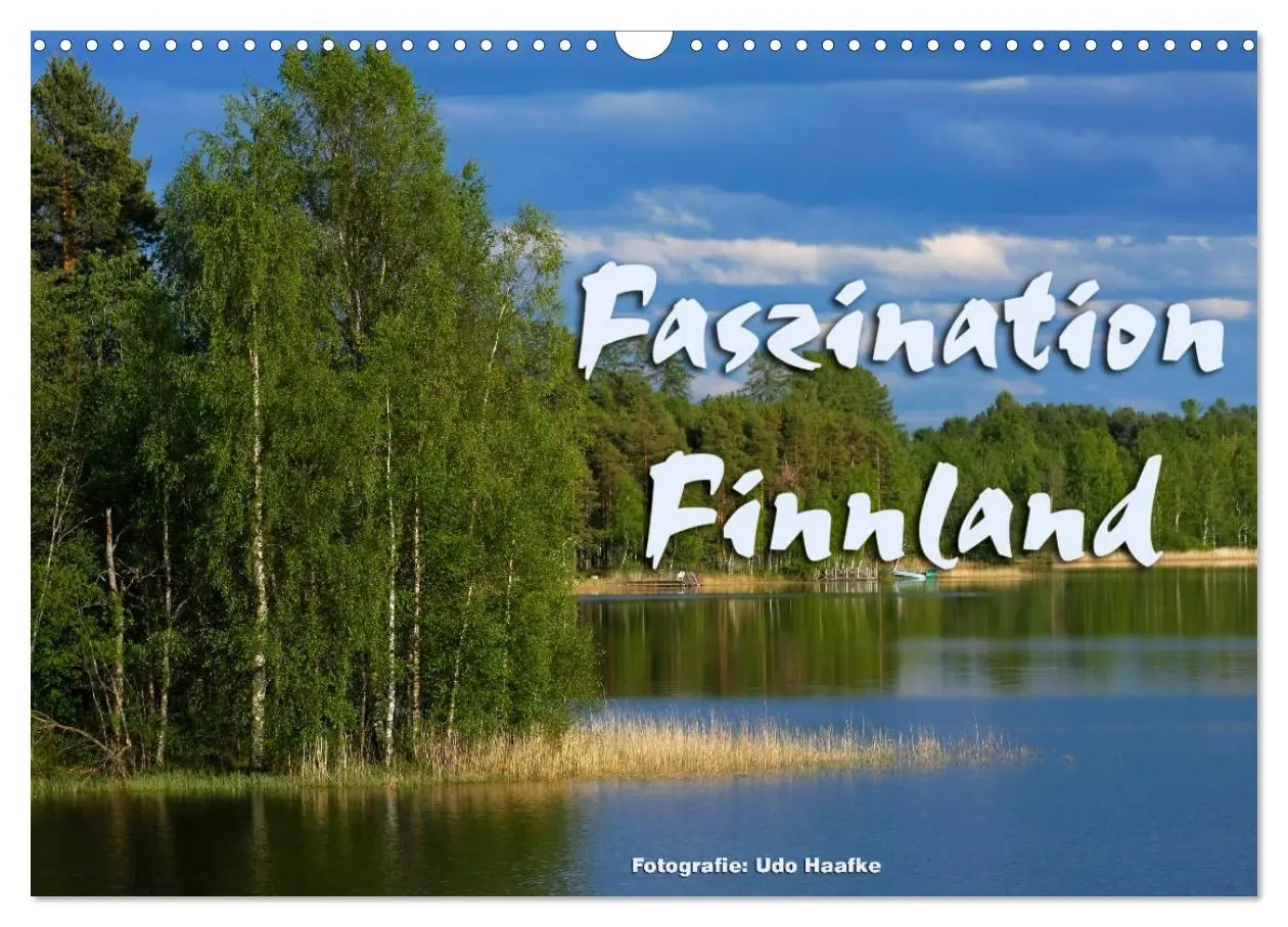 Cover: 9783457891971 | Faszination Finnland (Wandkalender 2026 DIN A3 quer), CALVENDO...