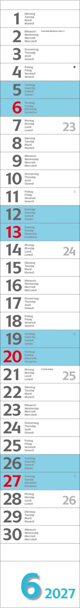 Bild: 9783819301971 | Super Long 2027 | Verlag Korsch | Kalender | Spiralbindung | 13 S.
