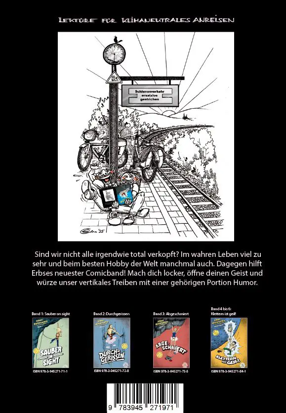 Bild: 9783945271971 | Klettern ist Kopfsache | Erbses Klettercomics Band 7 | tmms-Verlag