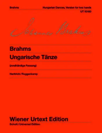 Cover: 9790500571971 | Hungarian Dances - McCorkle Version For Two Hands | Johannes Brahms