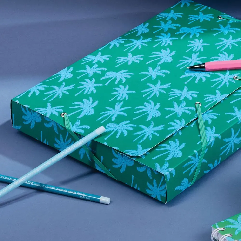 Bild: 4048809032071 | Sammelmappe de Luxe Palm Tree | 2024 | CEDON MuseumsShops