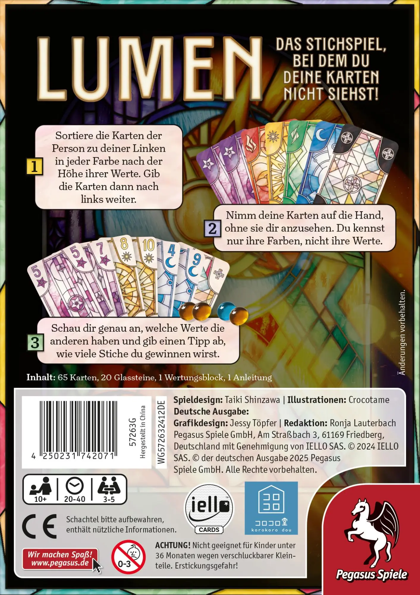 Bild: 4250231742071 | Lumen | Spiel | 57263G | Deutsch | 2025 | Pegasus Spiele GmbH