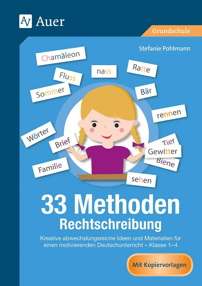Cover: 9783403082071 | 33 Methoden Rechtschreibung | Stefanie Pohlmann | Broschüre | 80 S.