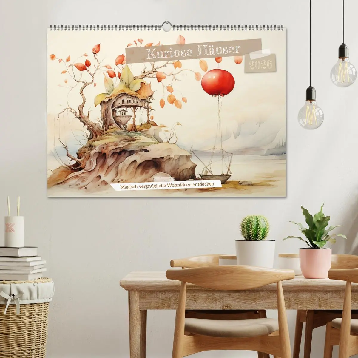 Bild: 9783457472071 | Kuriose Häuser (Wandkalender 2026 DIN A2 quer), CALVENDO...