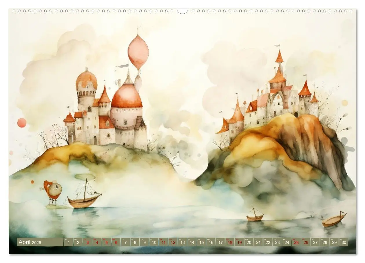 Bild: 9783457472071 | Kuriose Häuser (Wandkalender 2026 DIN A2 quer), CALVENDO...