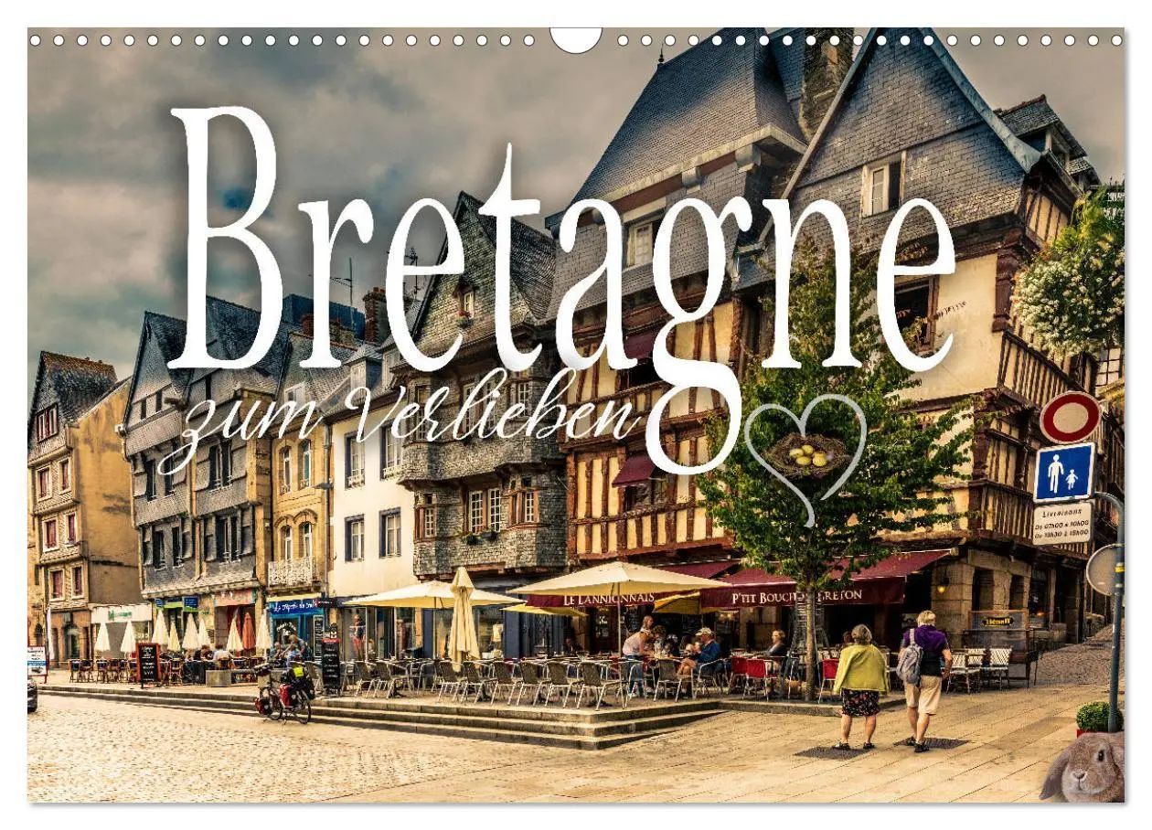 Cover: 9783457922071 | Bretagne zum Verlieben (Wandkalender 2026 DIN A3 quer), CALVENDO...