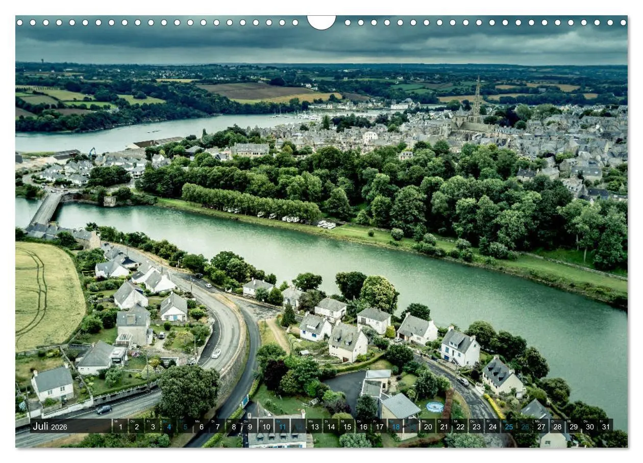 Bild: 9783457922071 | Bretagne zum Verlieben (Wandkalender 2026 DIN A3 quer), CALVENDO...