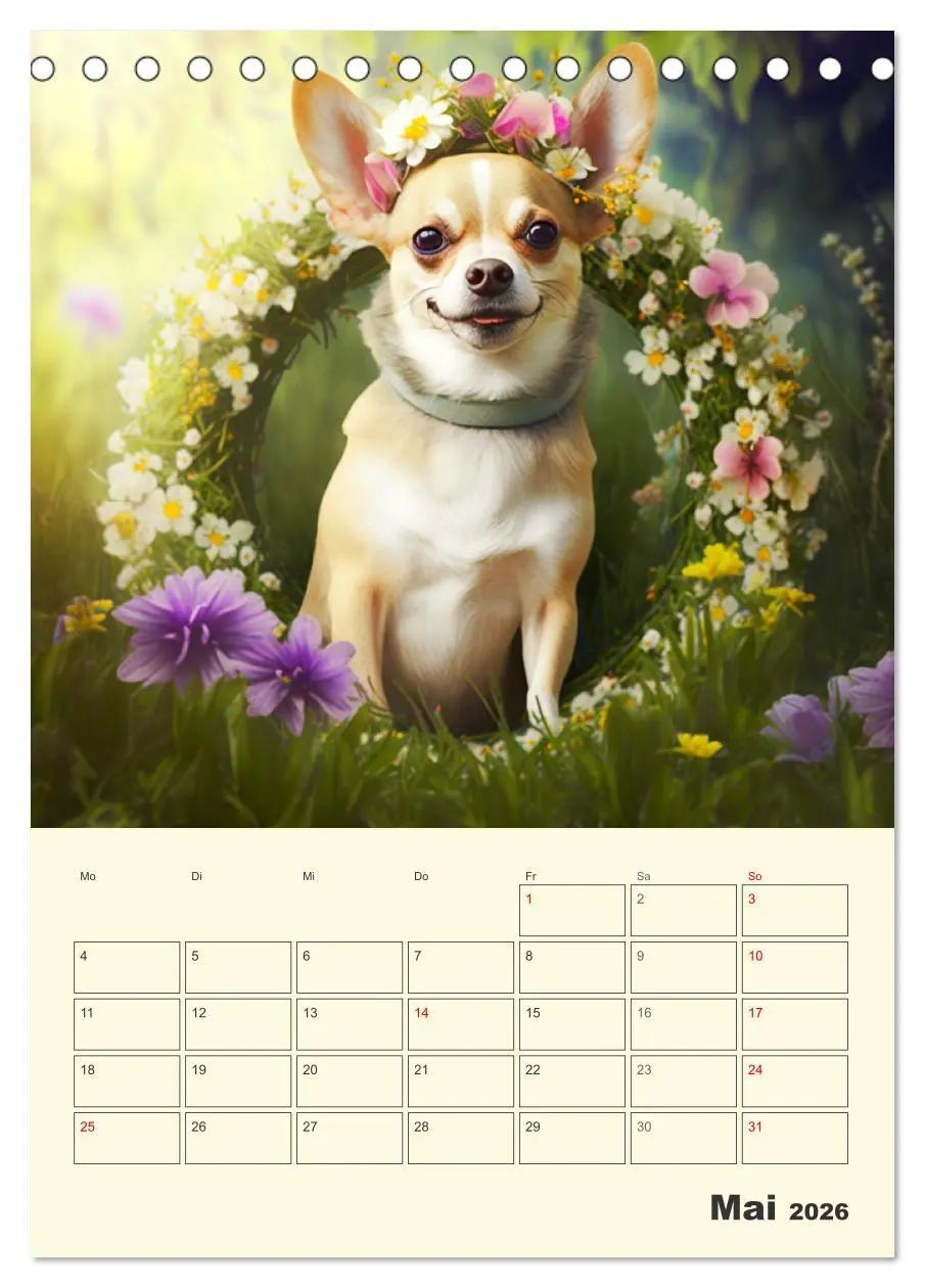 Bild: 9783516322071 | Witzige Chihuahuas. Glückliche Temperamentbündel (Tischkalender...