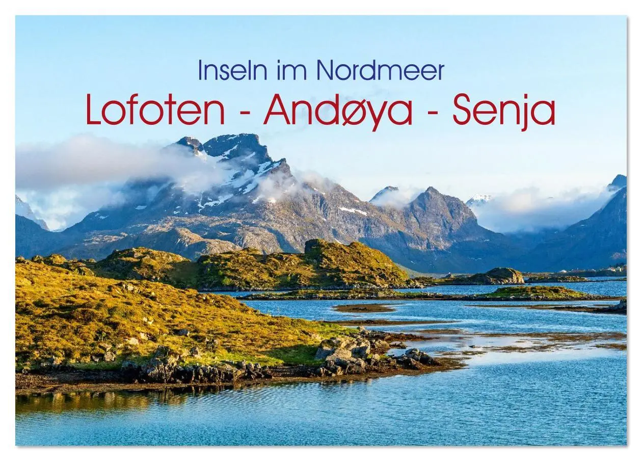Cover: 9783516632071 | Inseln im Nordmeer - Lofoten-Andøya-Senja (Tischkalender 2026 DIN...
