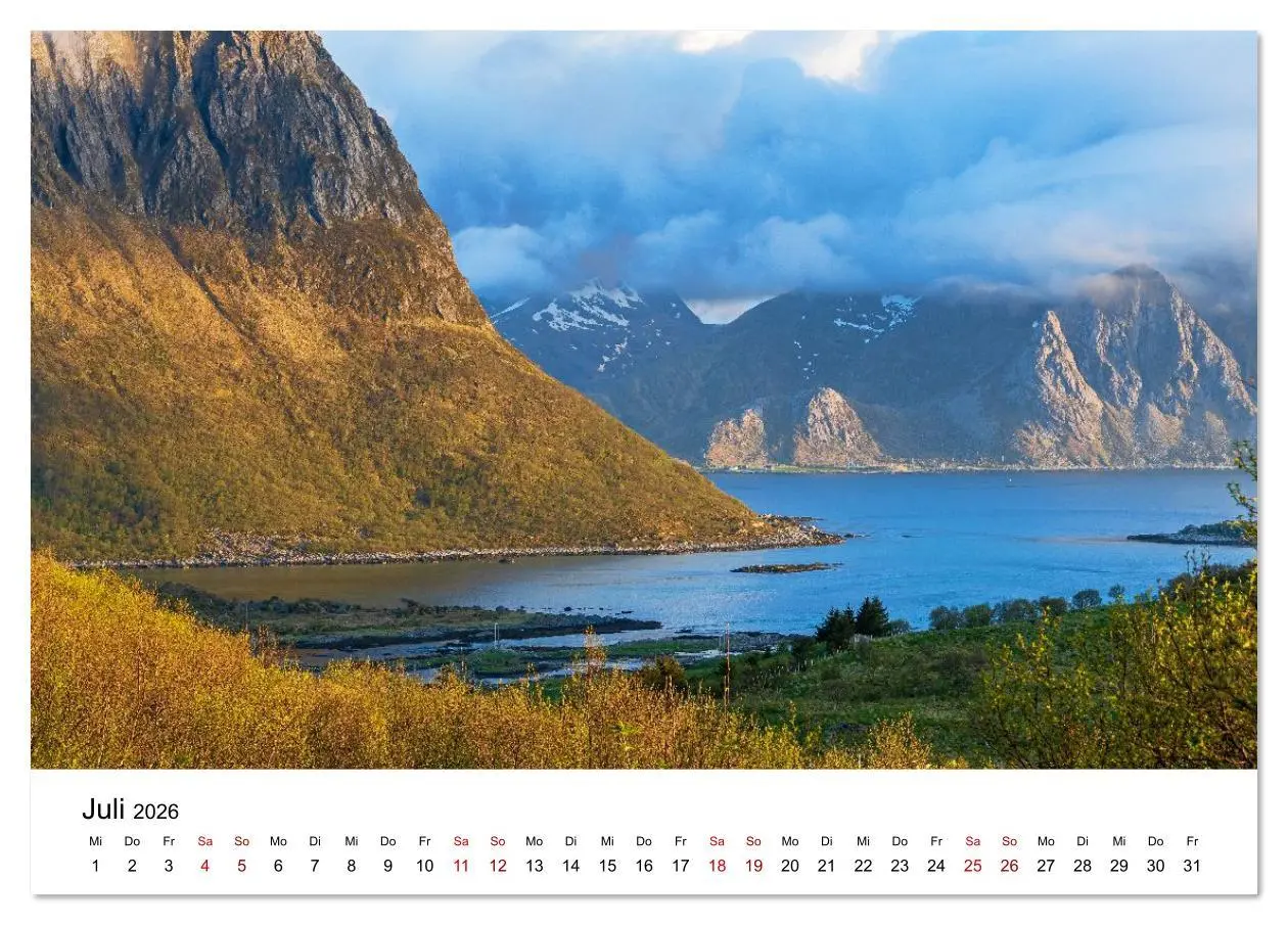 Bild: 9783516632071 | Inseln im Nordmeer - Lofoten-Andøya-Senja (Tischkalender 2026 DIN...