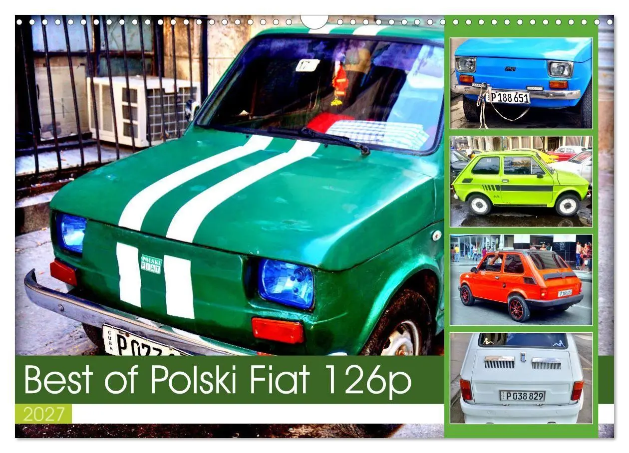 Cover: 9783569032071 | Best of Polski Fiat 126p (Wandkalender 2027 DIN A3 quer), CALVENDO...