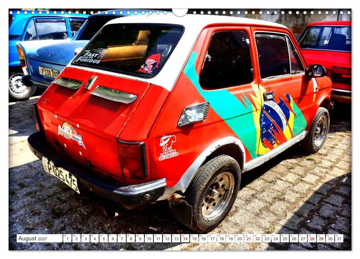 Bild: 9783569032071 | Best of Polski Fiat 126p (Wandkalender 2027 DIN A3 quer), CALVENDO...