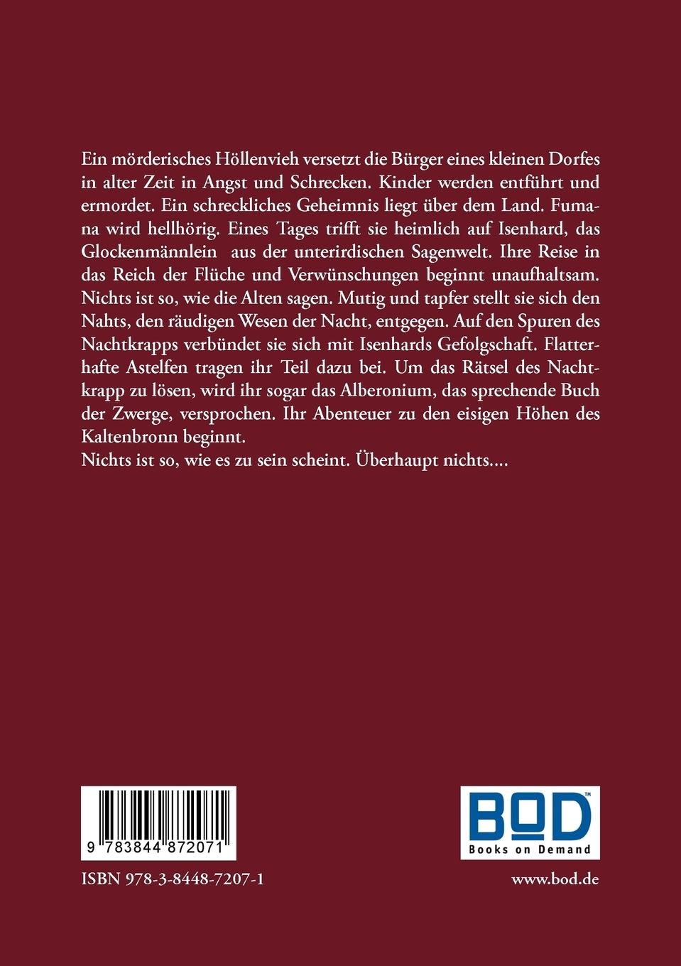 Rückseite: 9783844872071 | Der Nachtkrapp | Heiderose Kesselring | Taschenbuch | 240 S. | Deutsch
