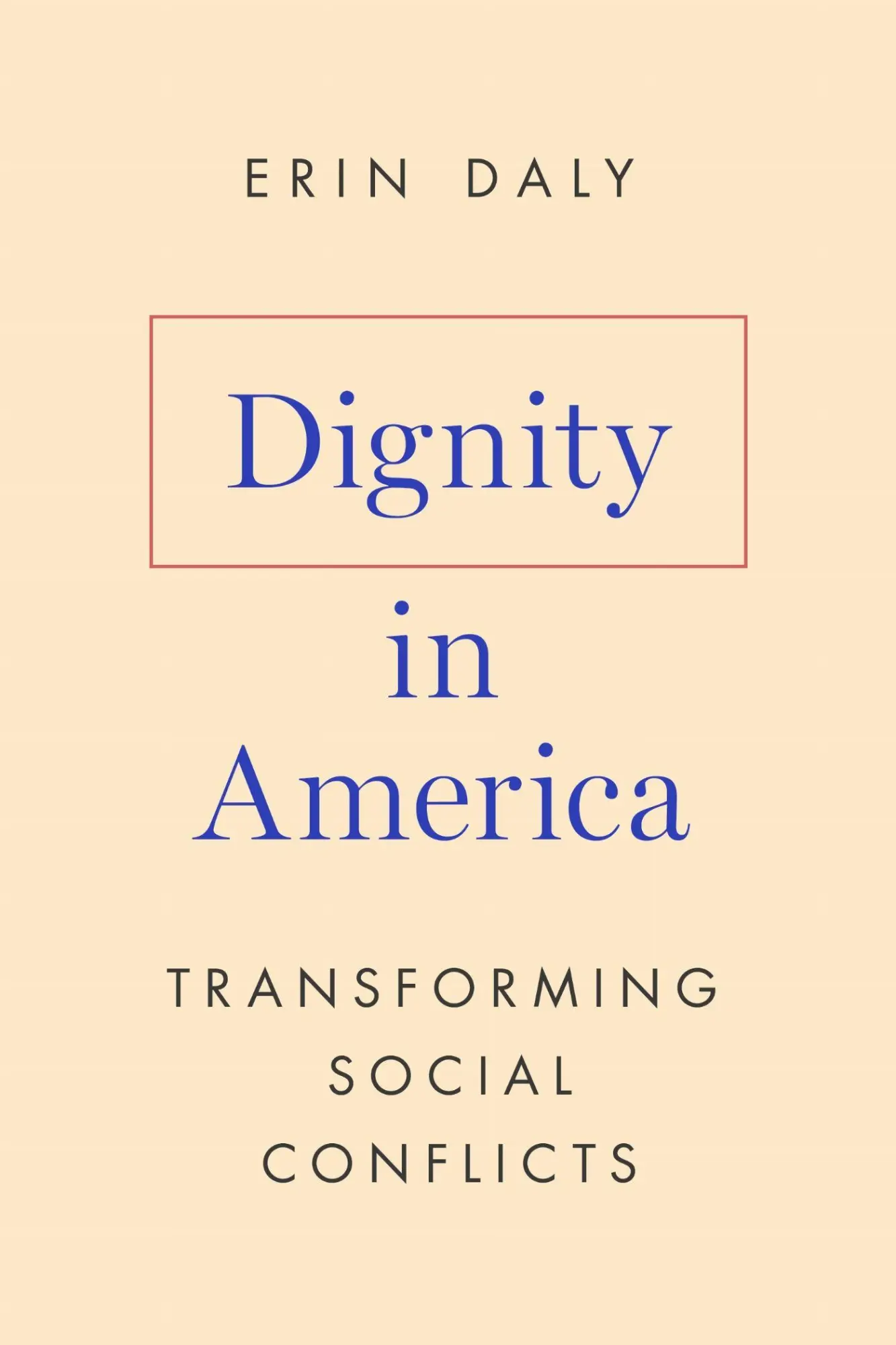 Cover: 9781503642171 | Dignity in America | Transforming Social Conflicts | Erin Daly | Buch