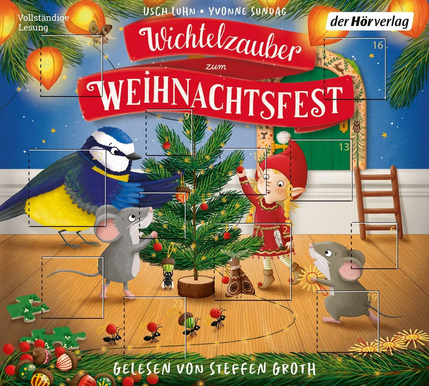Bild: 9783844552171 | Wichtelzauber zum Weihnachtsfest - 24 Adventskalender-Geschichten | CD