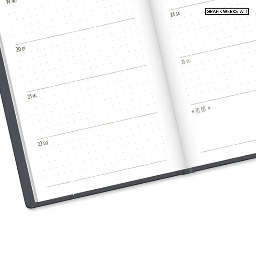 Bild: 9783986362171 | Terminplaner Lederlook 2027 Schwarz | Terminplaner Lederlook A6 | Buch