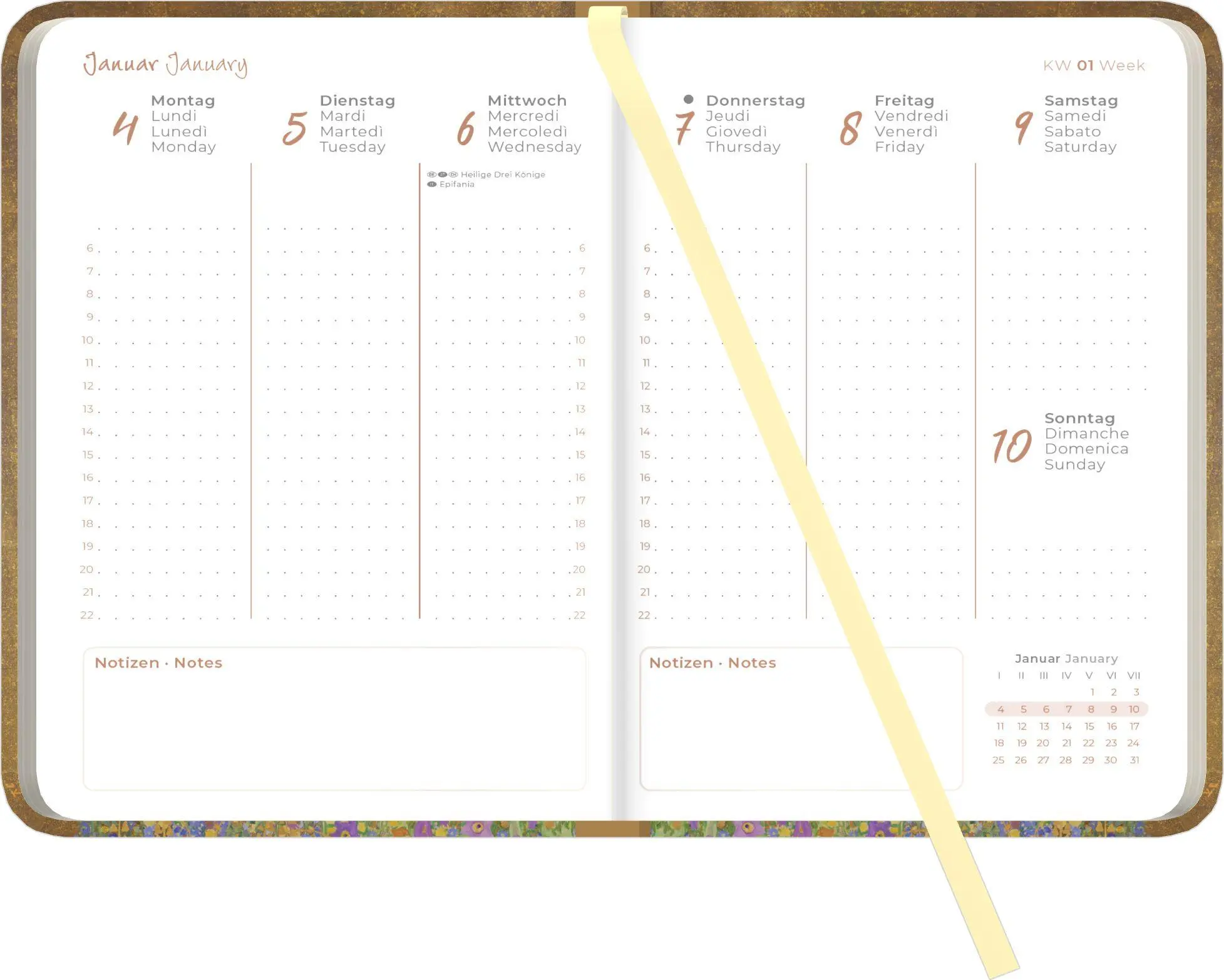 Bild: 4069095012271 | Lady Journal Klimt 2027 | Neumann Verlage GmbH &amp; Co KG | Kalender