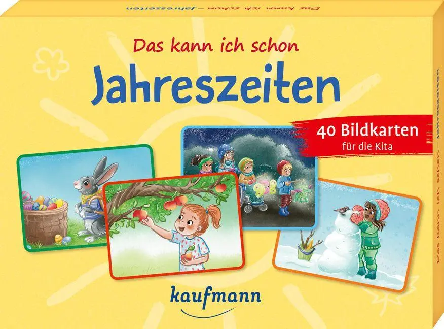Cover: 4280000572271 | Das kann ich schon - Jahreszeiten | 40 Bildkarten für die Kita | Box
